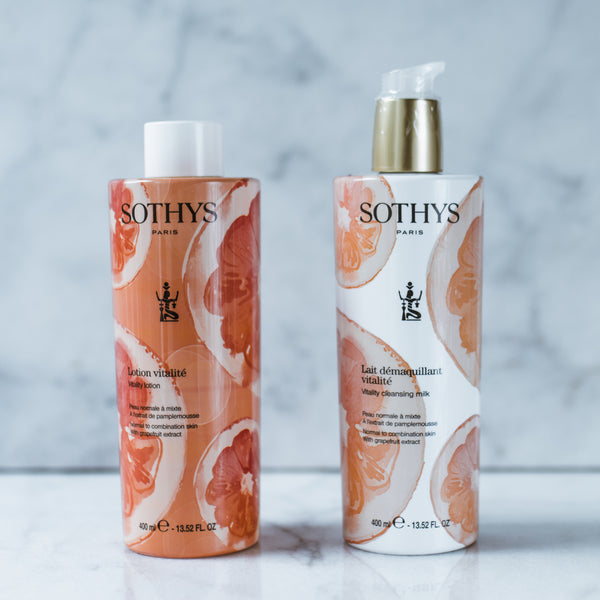 Sothys Vitality Cleansing Milk & Lotion Set - Gilla Salon and Spa