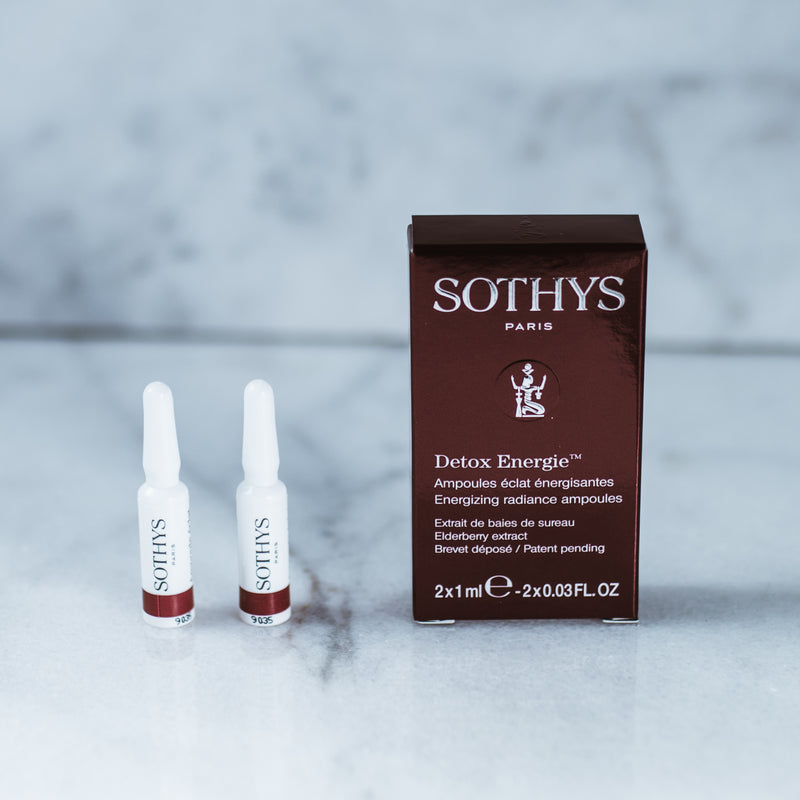 Sothys Detox Energie | Energizing Radiance Ampoules - Gilla Salon and Spa