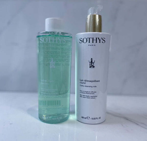 Sothys Clarity Cleansing Milk & Lotion Set - Gilla Salon and Spa