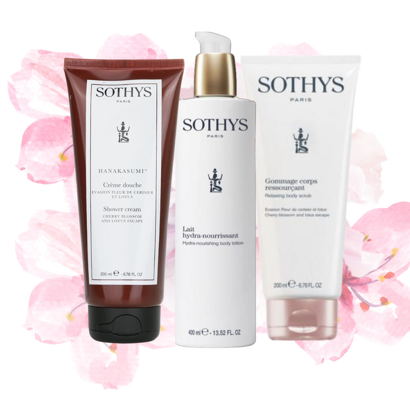 Sothys Cherry Blossom & White Lotus Escape Body Bundle - Gilla Salon and Spa