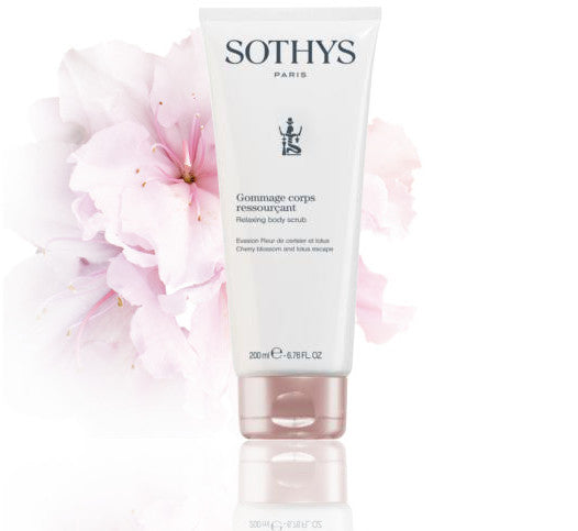 Sothys Relaxing Body Scrub (Cherry Blossom and Lotus Escape) - Gilla Salon and Spa